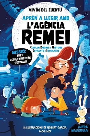 Missió: tres desaparicions bestials (Aprèn a llegir amb l'Agència REMEI 7) | 9788427258891 | Vivim del cuentu | Llibres.cat | Llibreria online en català | La Impossible Llibreters Barcelona