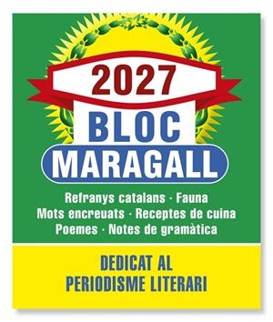 2027 * BLOC CALENDARI MARAGALL 10X12CM | 9788412745580 | Llibres.cat | Llibreria online en català | La Impossible Llibreters Barcelona