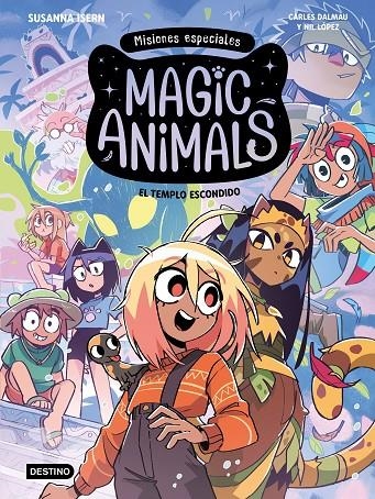 Magic Animals. Misiones especiales 2. El templo escondido | 9788408326427 | Isern, Susanna/Dalmau, Carles/López, Nil | Llibres.cat | Llibreria online en català | La Impossible Llibreters Barcelona