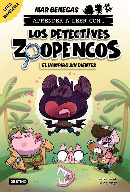 Aprender a leer con... Los Detectives Zoopencos 12. El vampiro sin dientes | 9788408324386 | Benegas, Mar | Llibres.cat | Llibreria online en català | La Impossible Llibreters Barcelona