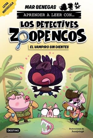 Aprender a leer con... Los Detectives Zoopencos 12. El vampiro sin dientes | 9788408324386 | Benegas, Mar | Llibres.cat | Llibreria online en català | La Impossible Llibreters Barcelona